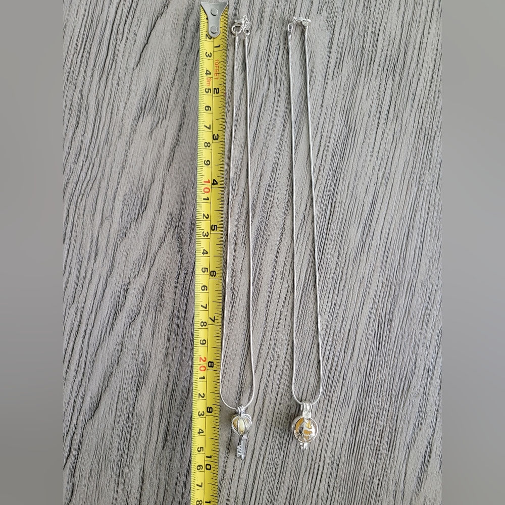 Two Real Solid .925 Sterling Silver Pendant Italy… - image 2